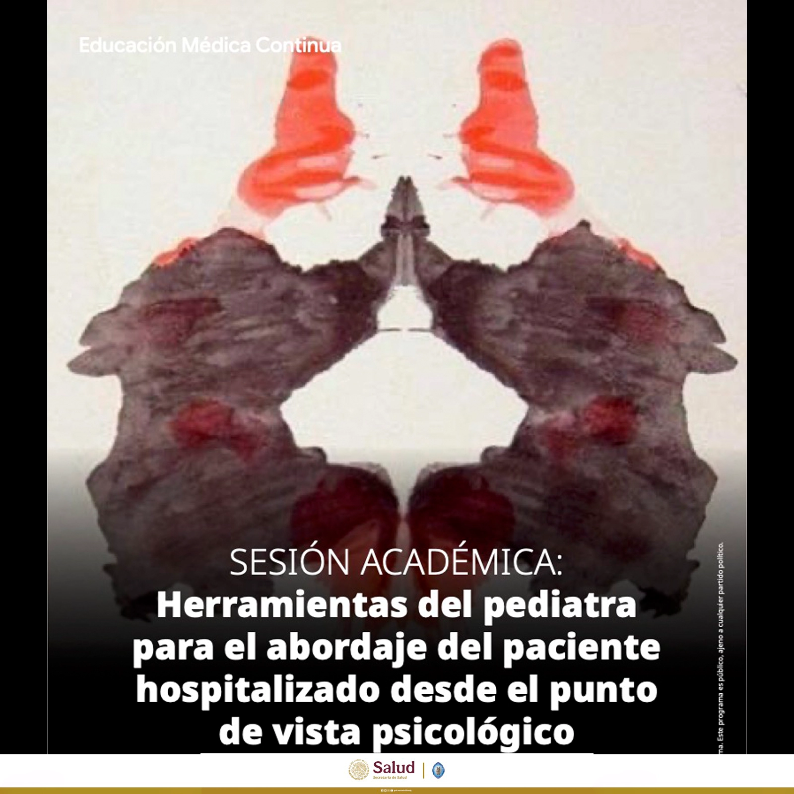 Sesión académica: Herramientas del pediatra para el abordaje del paciente hospitalizado desde el punto de vista psicológico