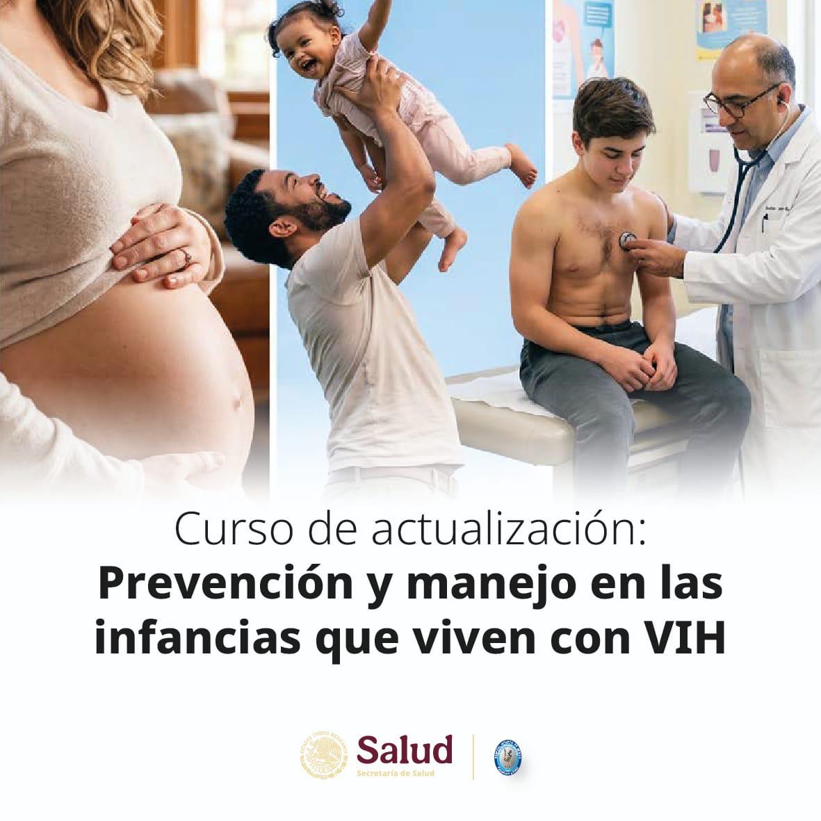 Curso de actualización: Prevención y manejo en las infancias que viven con VIH