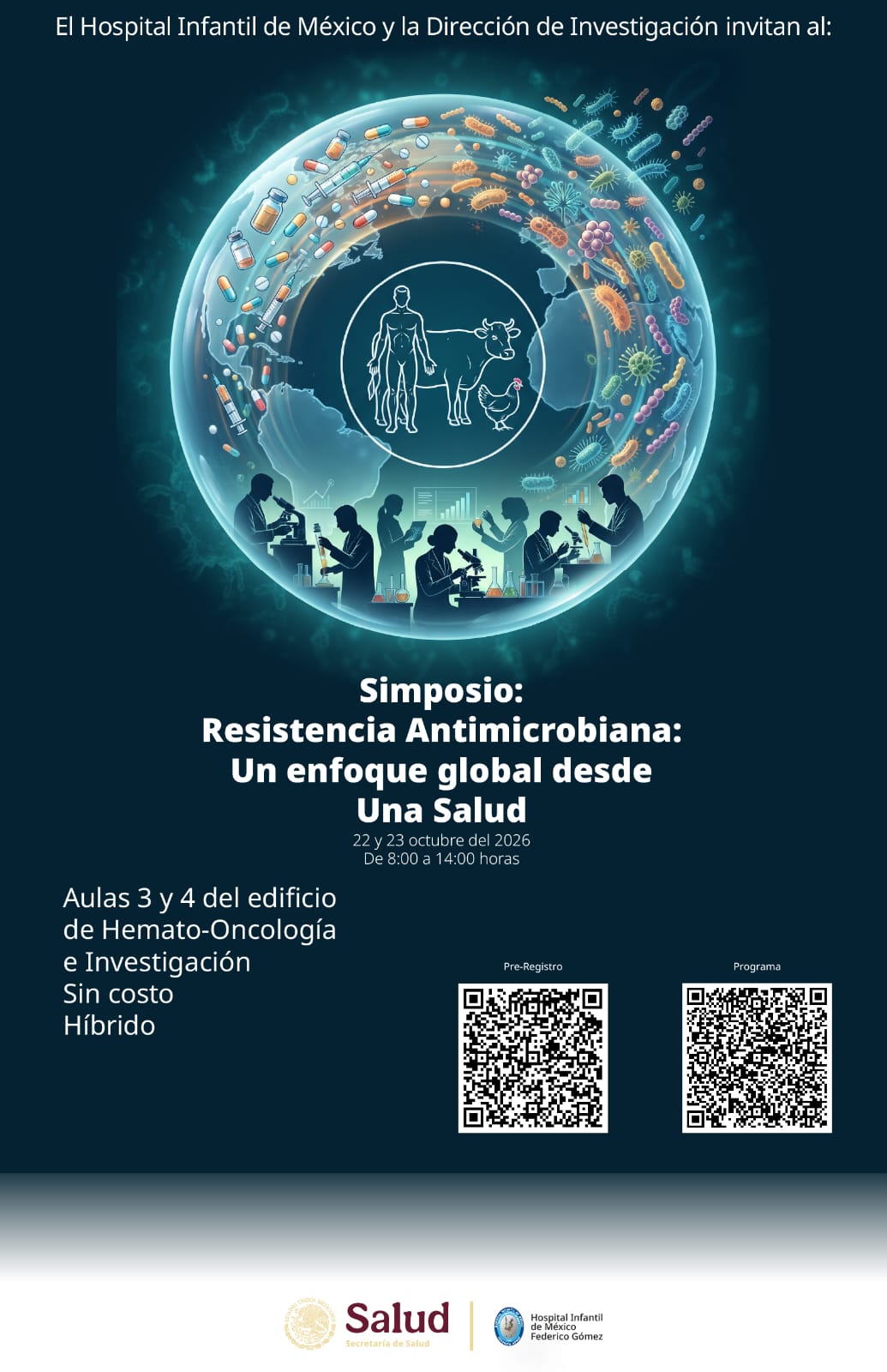 Simposio:Resistencia Antimicrobiana:Un enfoque global desde Una Salud